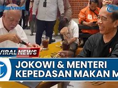 Pak Jokowi Makan Gacoan